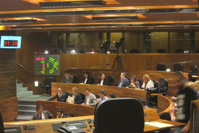 Pleno de la Junta General del Principado