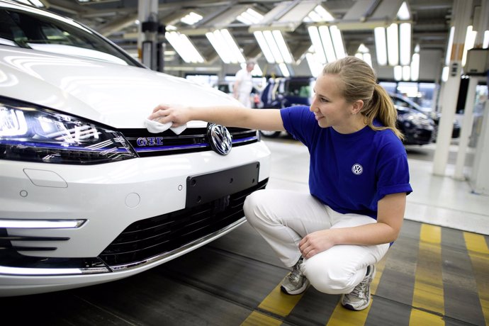 Planta de Volkswagen en Wolfsburg (Alemania)