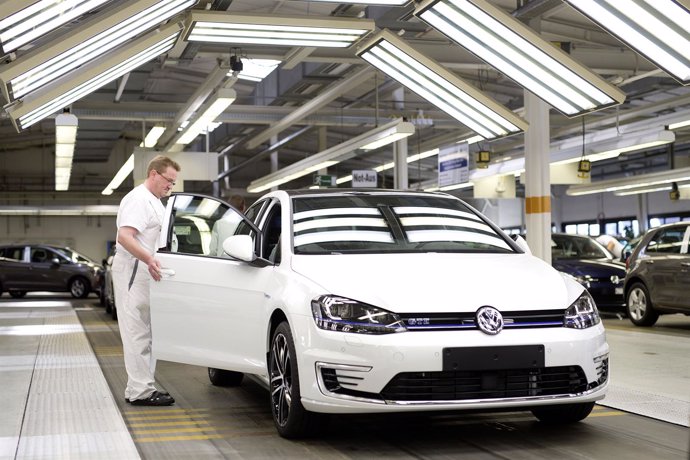 Planta de Volkswagen en Wolfsburg (Alemania)