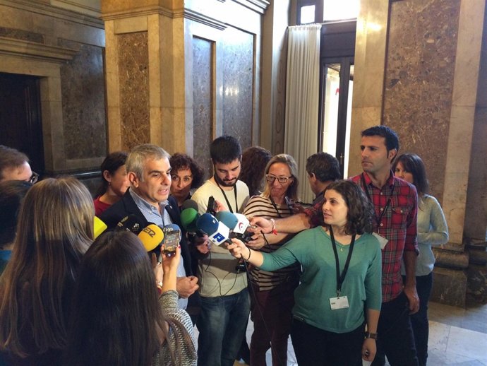 El portavoz de C's en el Parlament, Carlos Carrizosa