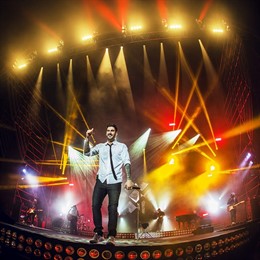 Melendi en concierto