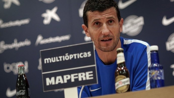 Javi Gracia, entrenador del Málaga