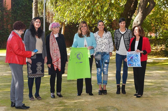 Díaz recibe en San Telmo a la organizaciones de la I Carrera contra la VG