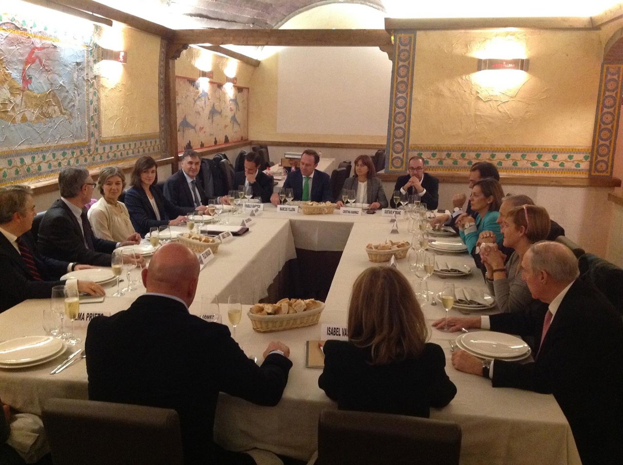 Comida con García Tejerina