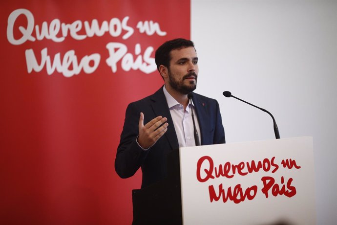 Alberto Garzón presenta su candidatura a las primarias de Ahora en Común