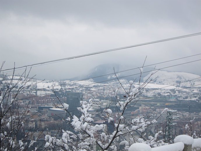 Bilbao nevado