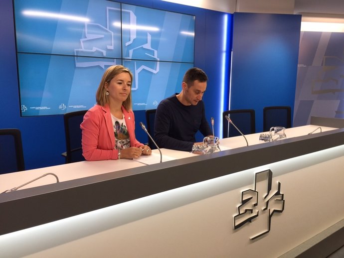 Iker Casanova y  Aitziber Ibaibarriaga