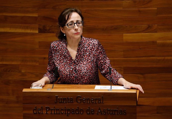 La consejera de Infraestructuras del Principado de Asturias, Belén Fernández