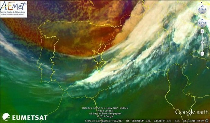 El frío entra por Castellón