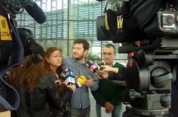 Alberto Jarabo y Juan Pedro Yllanes en el Palma Arena