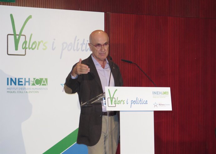 Josep Antoni Duran en un acto de Unió