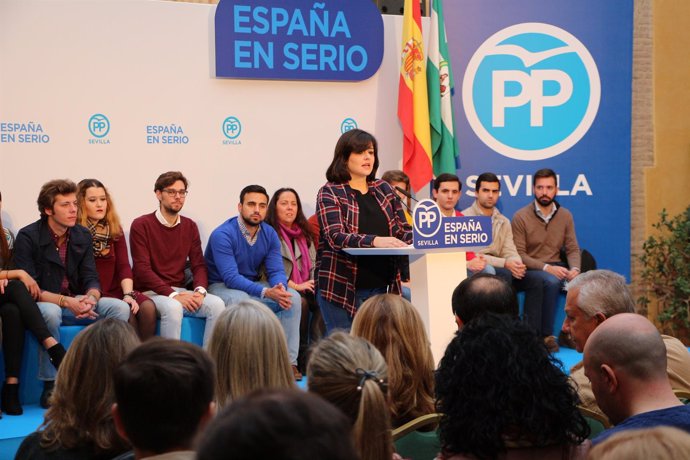 La secretaria general del PP de Sevilla, Virginia Pérez