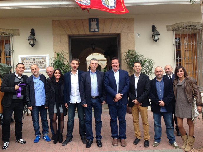 Campos durante la Fira de Mostres de Ondara