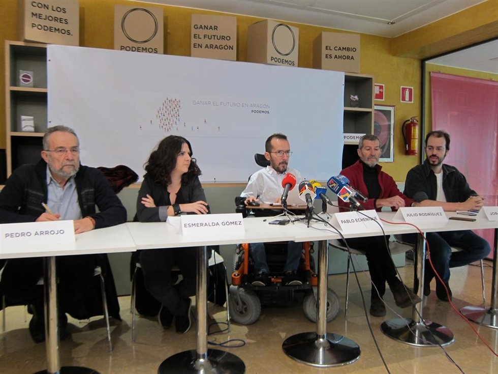 Presentación de las listas de Podemos al Congreso y Senado.