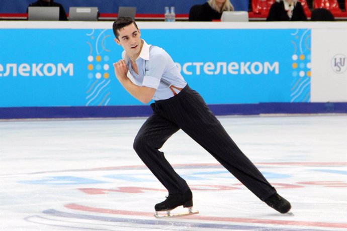 Javier Fernández patinaje Grand Prix Moscú