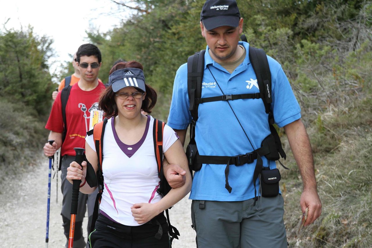 Voluntarios de La Caixa