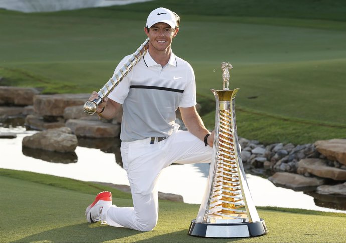 Rory McIlroy Carrera a Dubai World Tour Championship golf