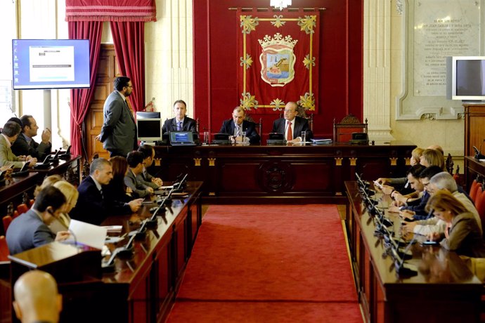 Pleno extraordinario mesas electorales 20 de diciembre De la Torre Málaga