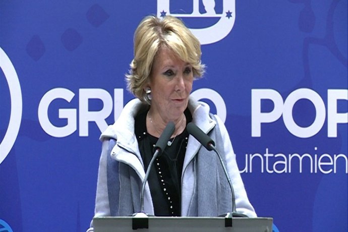 Aguirre cree que el PSOE entrará en el Gobierno municipal