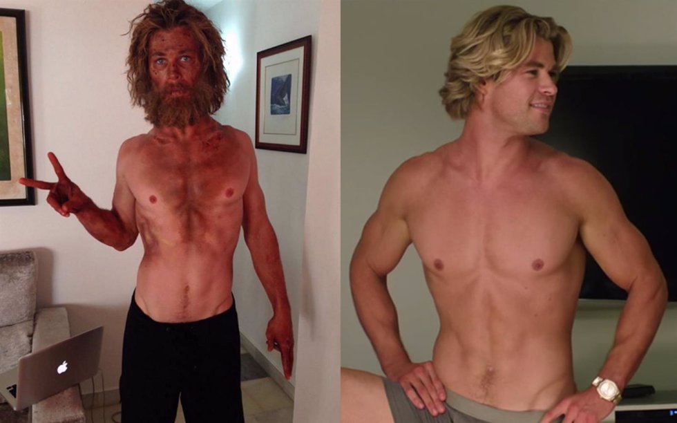 Chris Hemsworth cambio