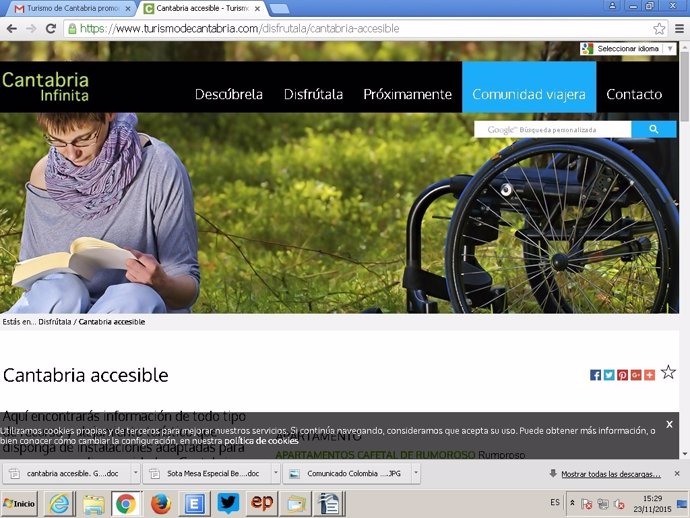 Guía online Cantabria Accesible