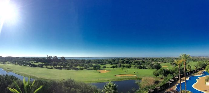 Campo de golf en Huelva.