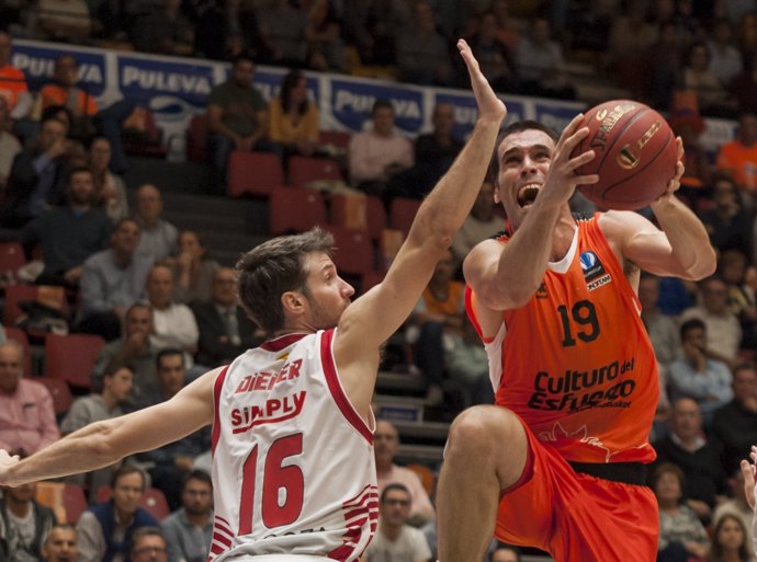 Fotos Valencia Basket  - CAI Zaragoza, Fernando San Emeterio 