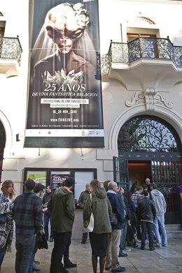 Fancine aniversario málaga festival cola cine albéniz