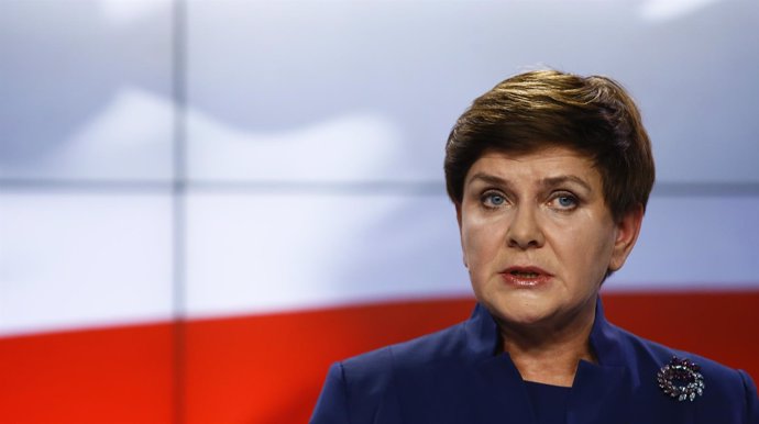 Beata Szydlo, primera ministra polaca del Partido Ley y Justicia (PiS)