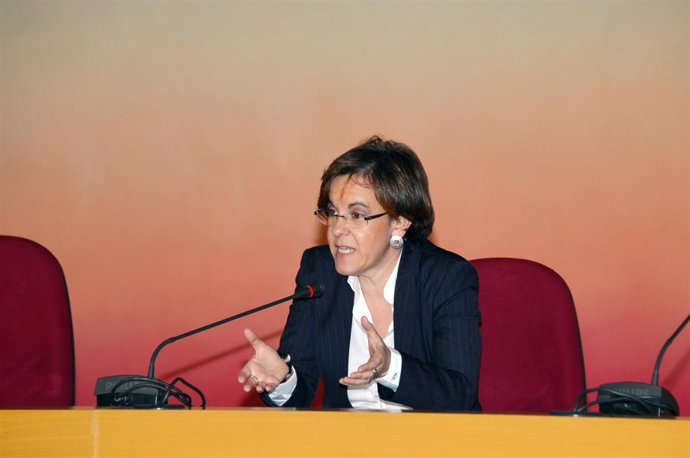 Purificación Causapié, portavoz del PSOE en el Ayuntamiento