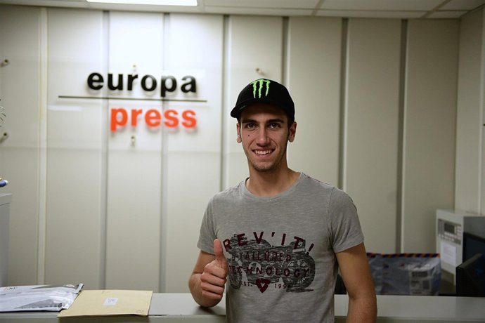 Alex Rins en Europa Press, Madrid.