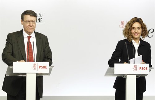 Maritxell Batet y Jordi Sevilla