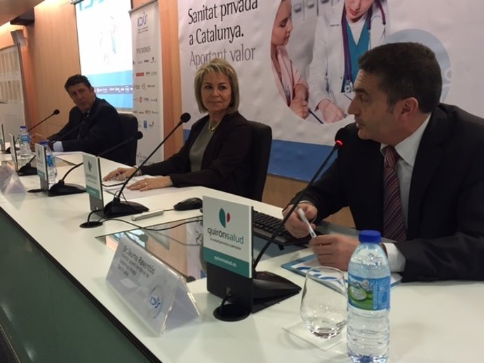 Jaume Raventós, Cristina Contel y Manuel Vilches