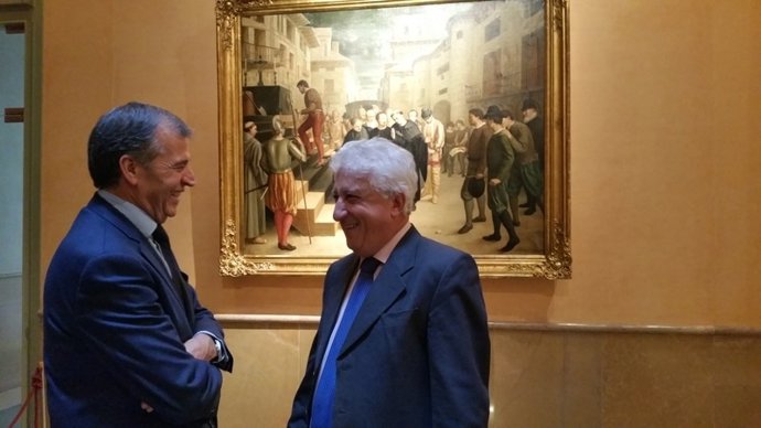 Foto Visita De Cosculluela Al Justicia