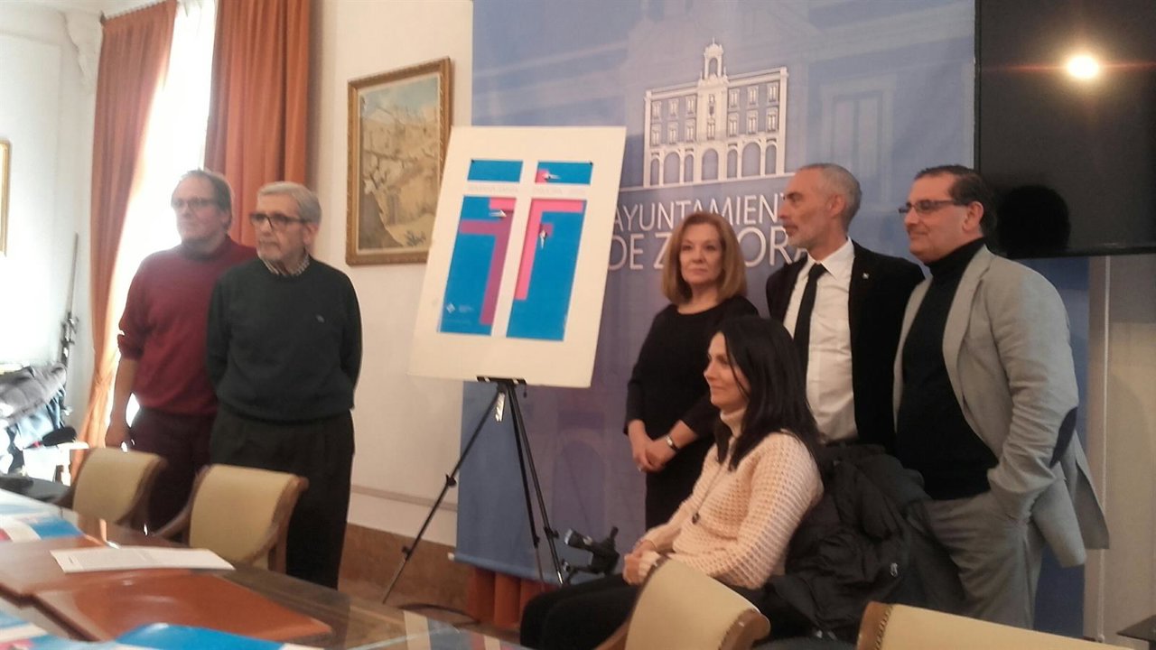 Presentación del cartel anunciador de la Semana Santa de Zamora