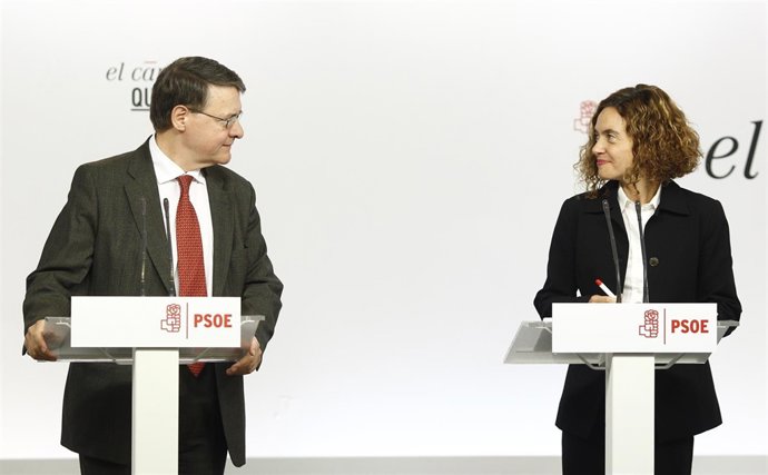 Maritxell Batet y Jordi Sevilla