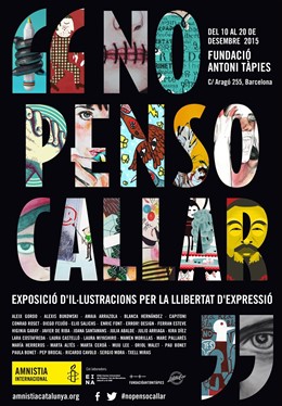 Exposición NO PENSO CALLAR de Amnistía Internacional