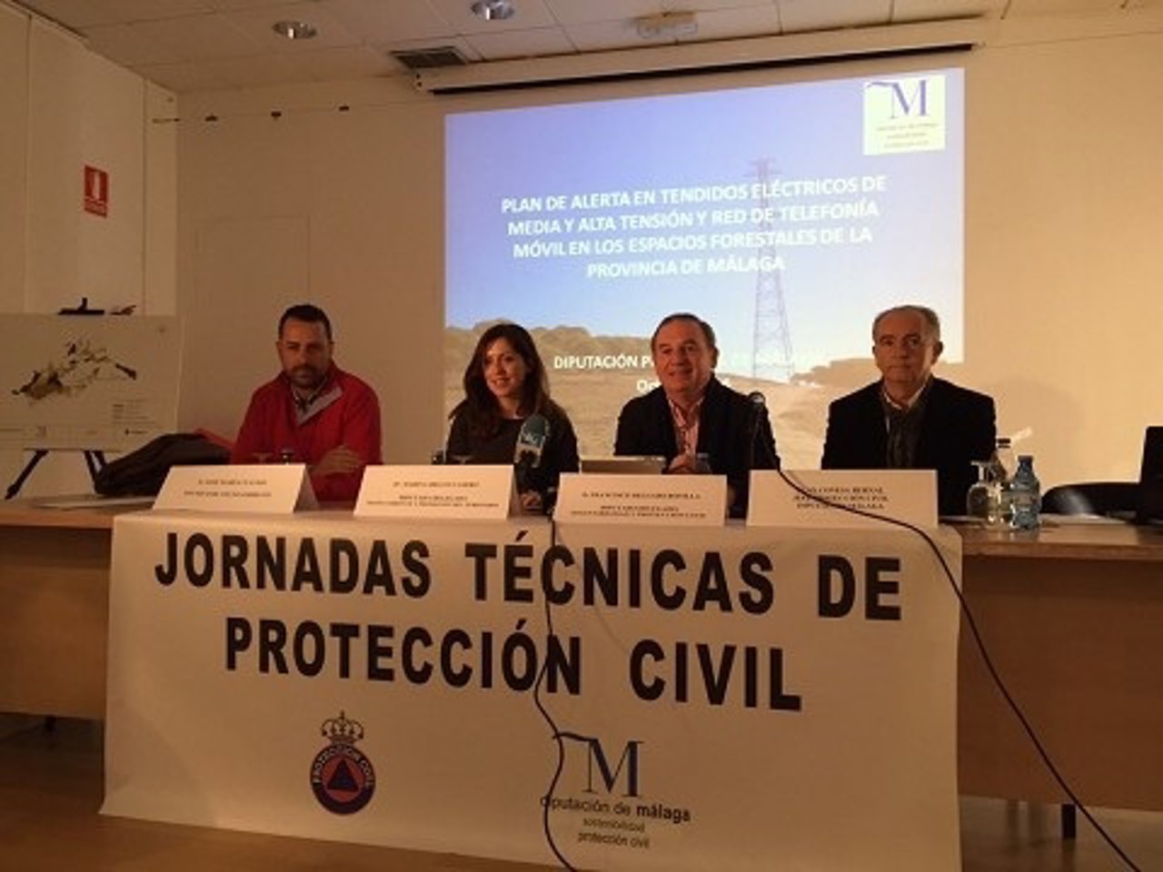 Forestal diputación plan tendido eléctrico málaga