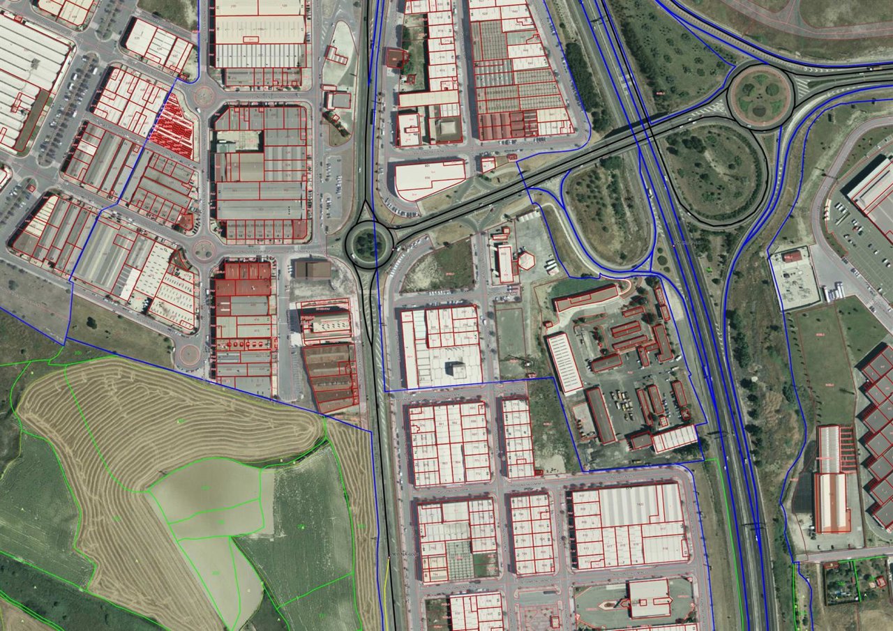 Imagen de cómo se puede integrar sobre un lugar concreto distinta información