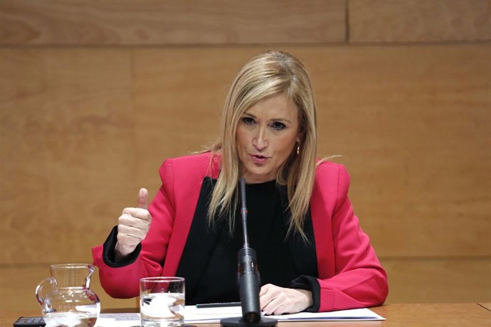Cristina Cifuentes en el Consejo de Gobierno