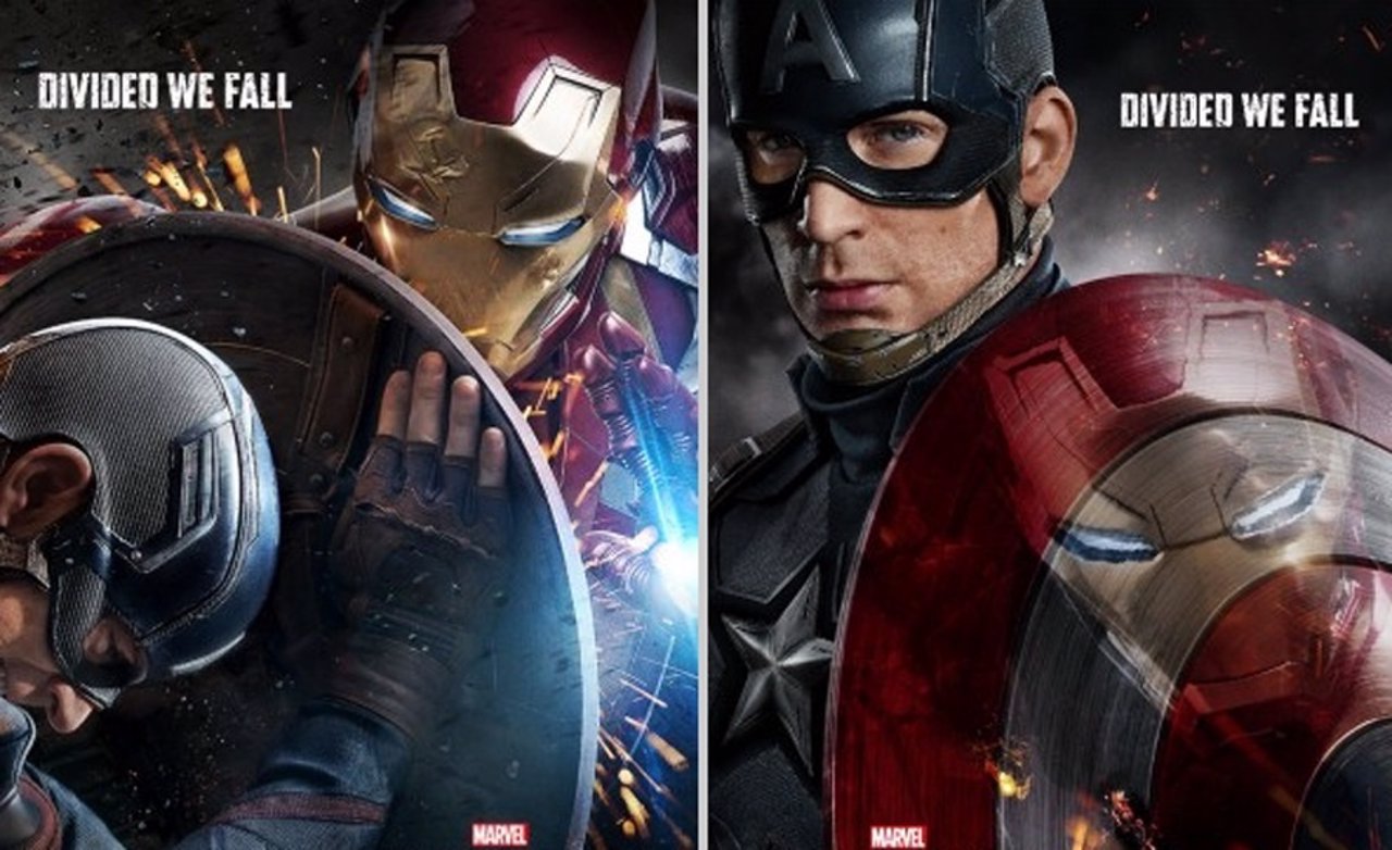 Carteles Capitán América: Civil War