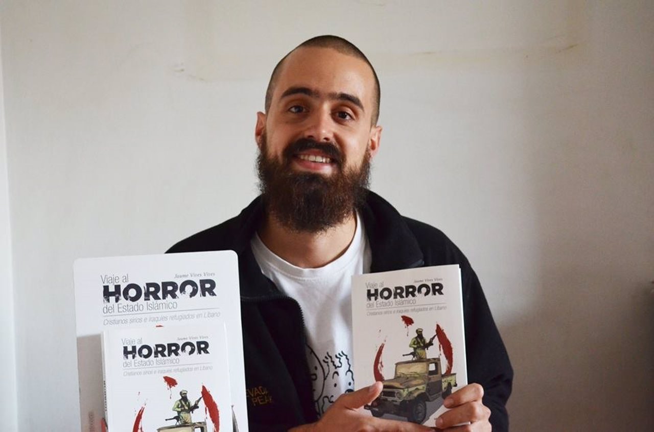 Jaume Vives presenta su libro 'Viaje al horror del Estado Islámico'