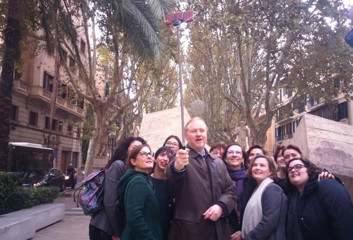 Socías en acto electoral 