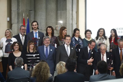 Mariano Rajoy preside el acto conmemorativo contra la Violencia de Género