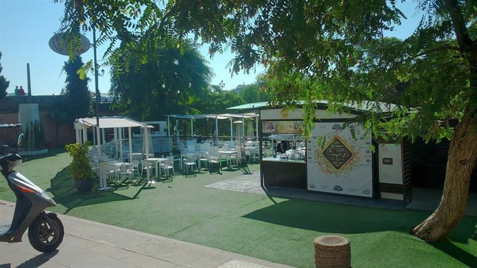 La terraza Bar Capote.