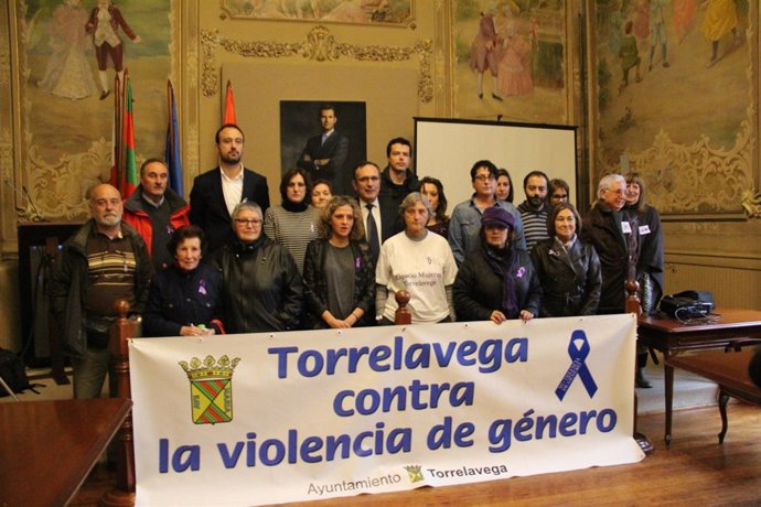 Lectura del manifiestos contra la violencia de género