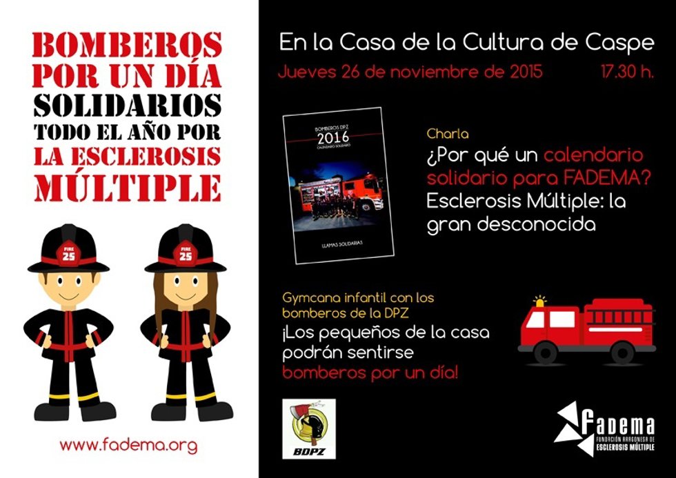 Caspe acoge este jueves la actividad 'Bomberos por un día'