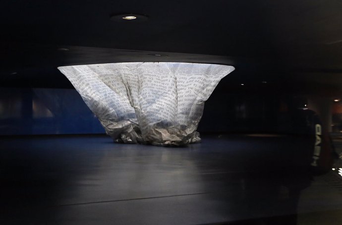 Imagen del monumento a las víctimas del 11-M de Atocha