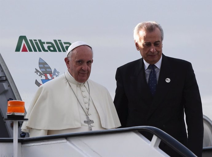 El Papa Francisco llega a Kenia