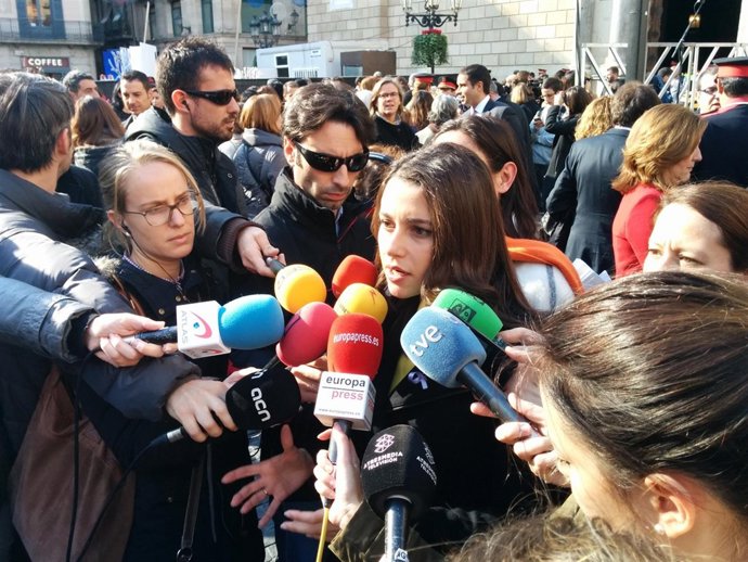Inés Arrimadas (C's) en un acto contra la violencia de Género
